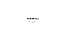 Tablet Screenshot of gabelmaxx.com